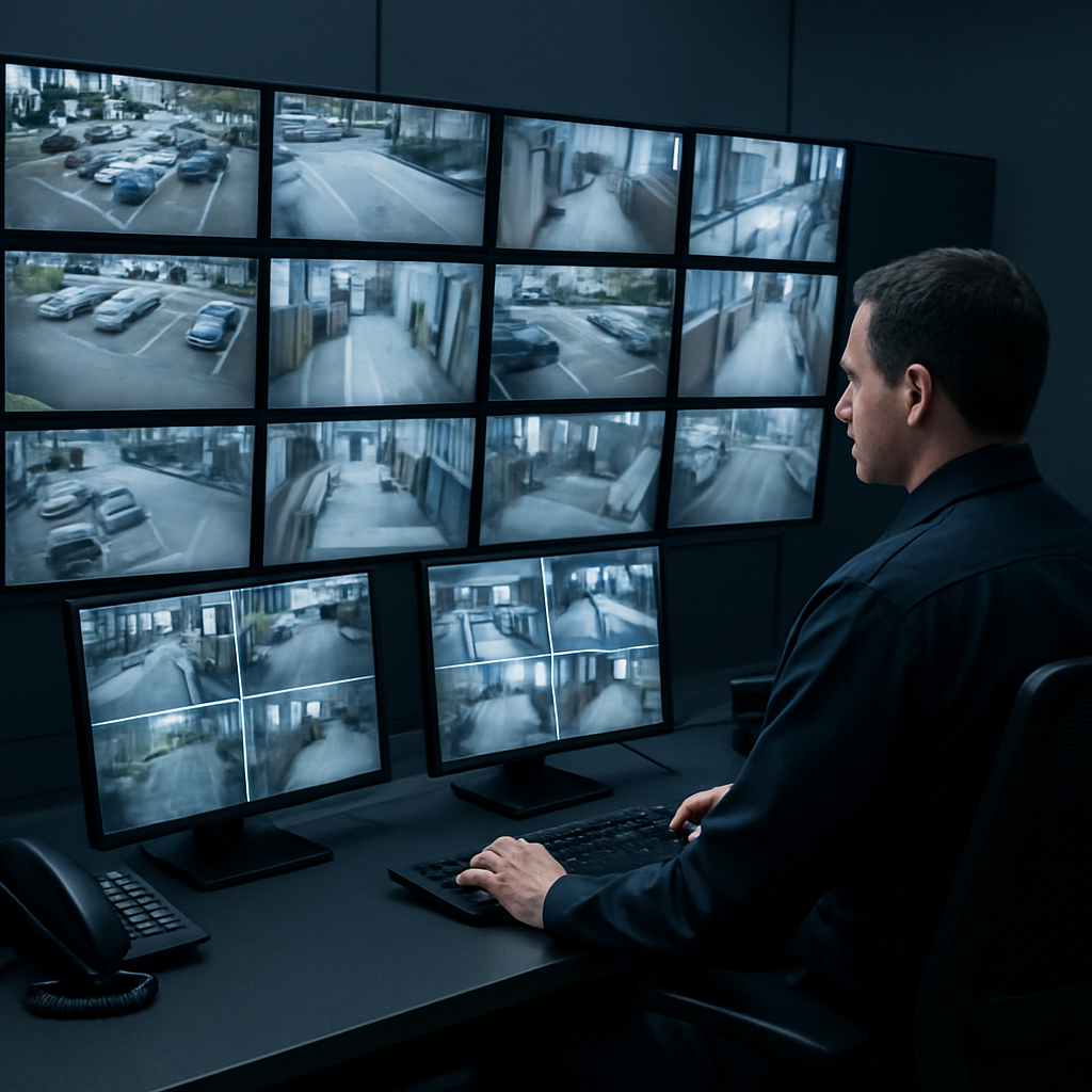 Security monitoring control room