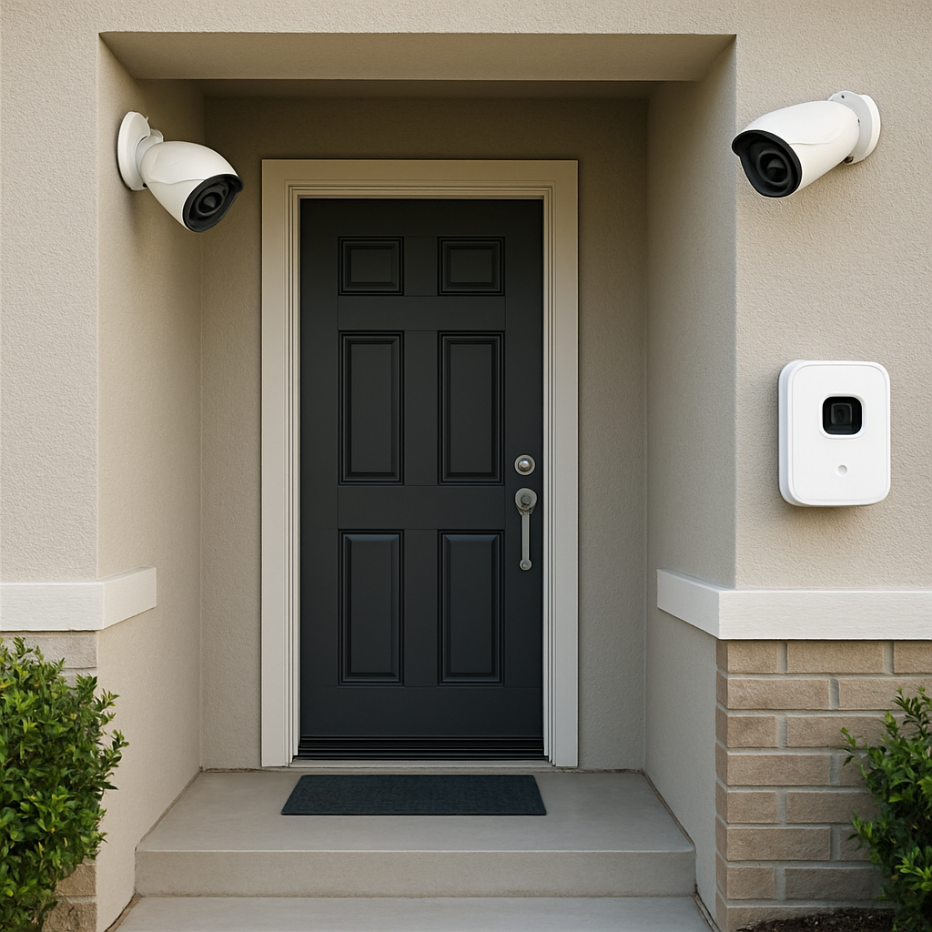 Home CCTV security system installation