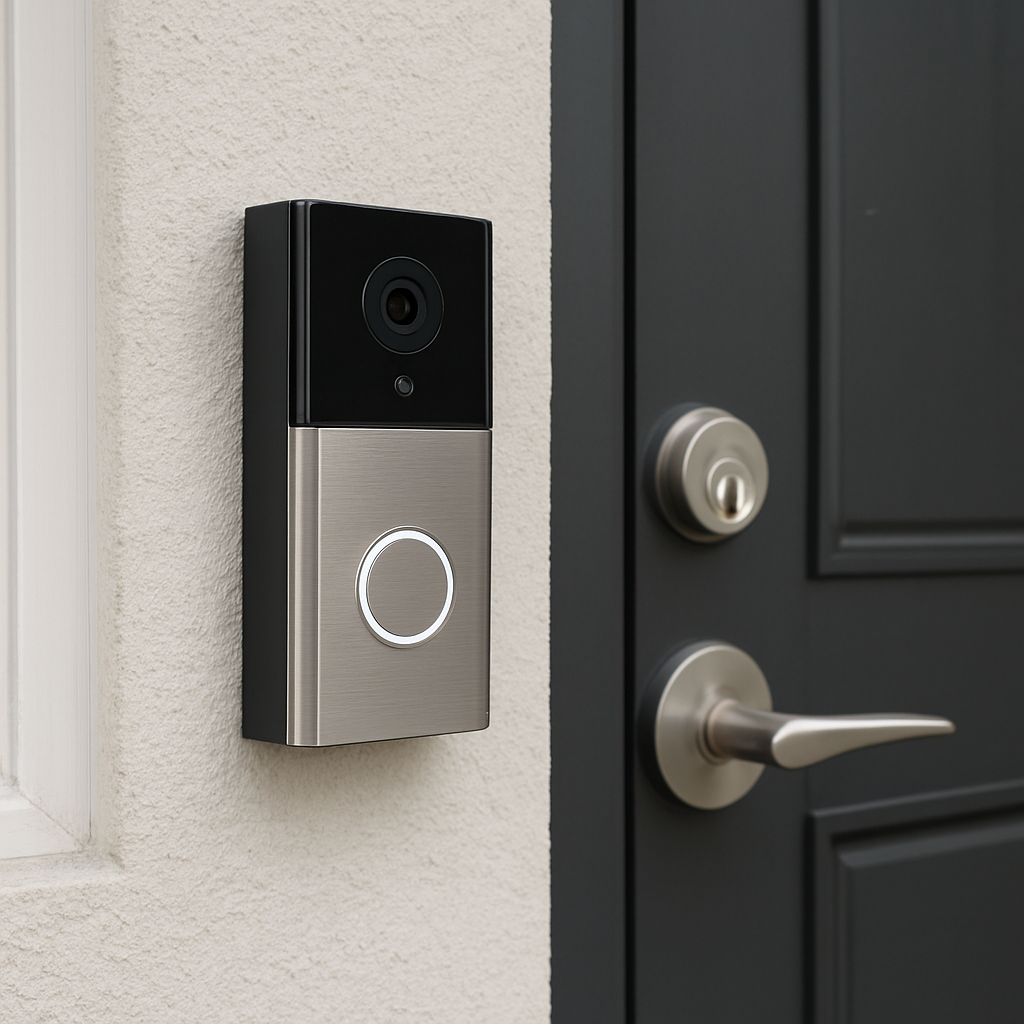 Smart video door phone installation